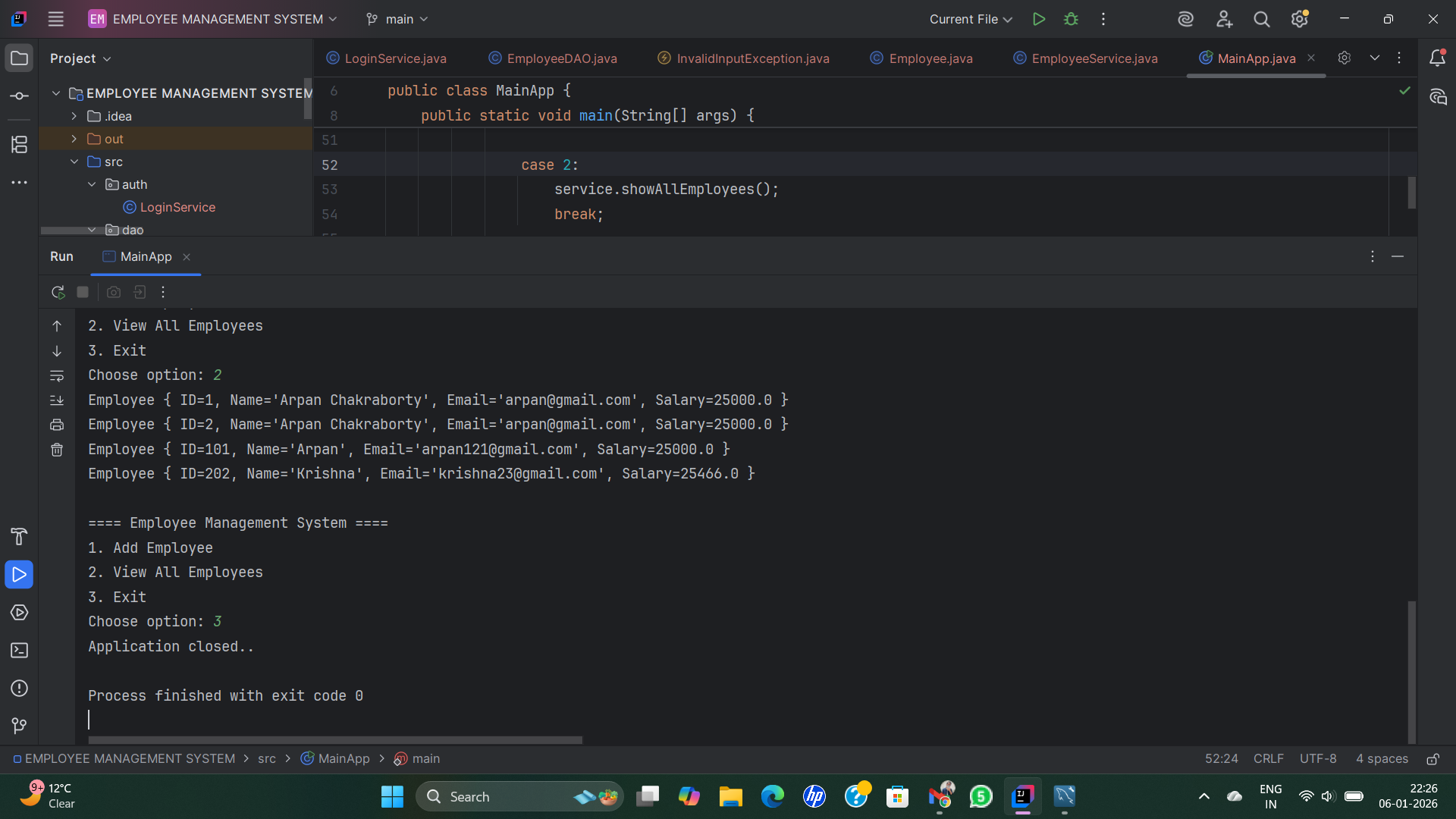 Employee Screenshot 10